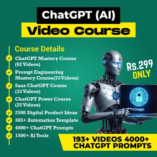 ChatGPT Mastery Course